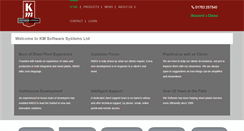Desktop Screenshot of kmss.co.uk